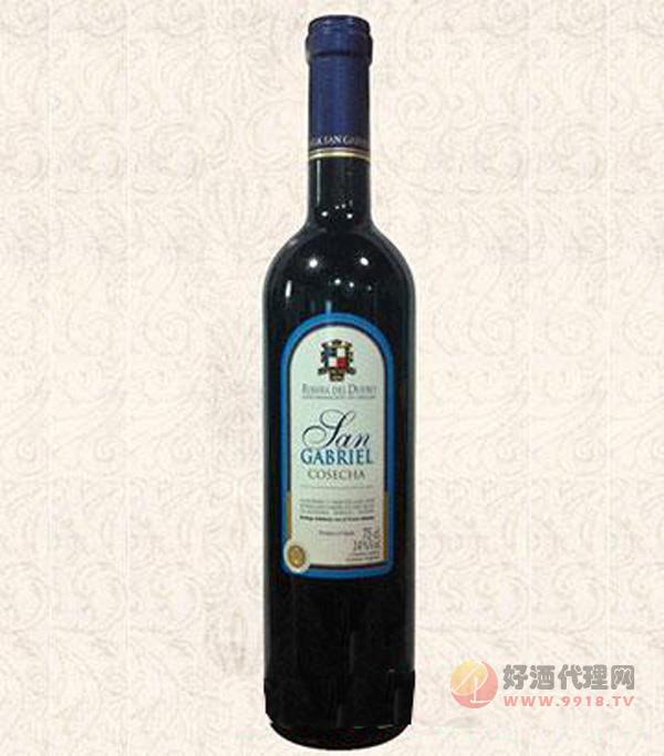 2012年圣加贝尔红葡萄酒西班牙进口750ml