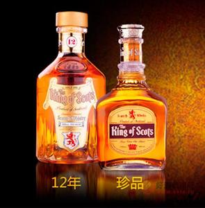 苏格兰王威士忌12年瓶装