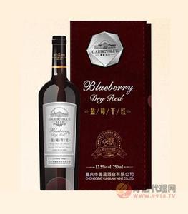 重庆市圆蓝酒业-蓝莓干红750ml