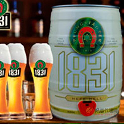 1831小麦白啤酒5L桶装