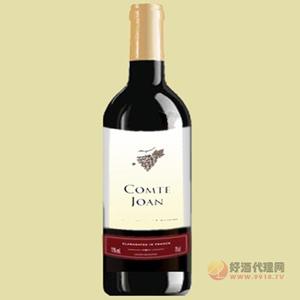 琼伯爵红葡萄酒 法国葡萄酒750ml
