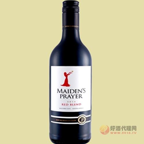 少女祷告红葡萄酒 南非葡萄酒750ml