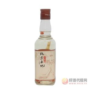 北方大地人参酒450ml瓶装