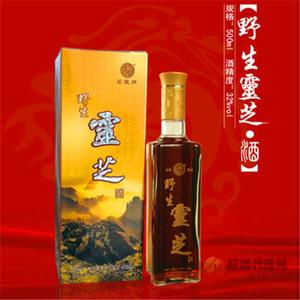 32度500ml野生灵芝瓶装酒