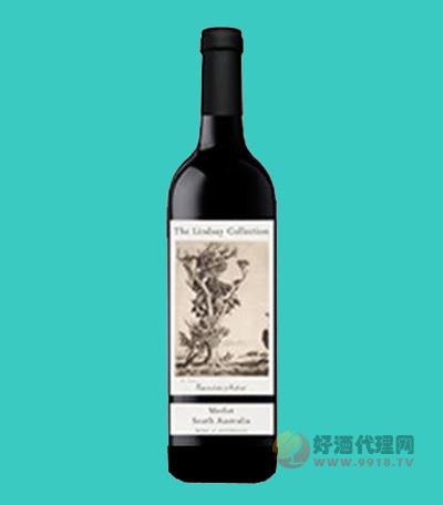 琳赛精选邦德瑞德梅洛干红葡萄酒
