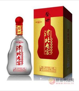 渝北老窖盛世46°500ml酒