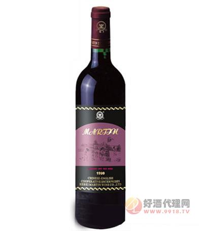 马丁庄园赤霞珠干红葡萄酒-紫色酒标
