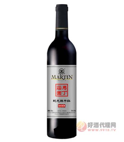 马丁庄园蛇龙珠干红葡萄酒-银色装