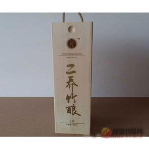 木盒装38°小乔鲜竹酒
