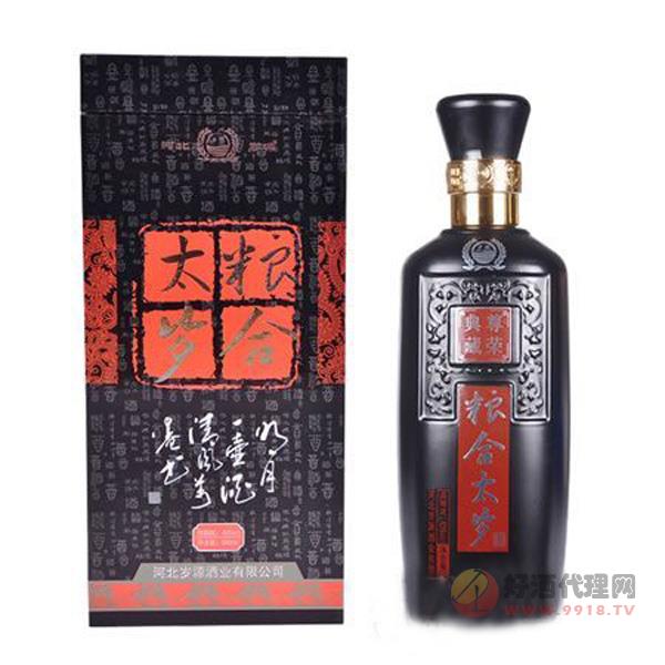 精品礼盒装粮合太岁瓶装白酒
