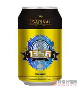 8°P萨瑞娜1356大麦冰纯黑啤罐