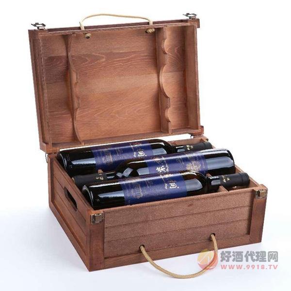 紫桐-葡萄酒375ml木箱裝