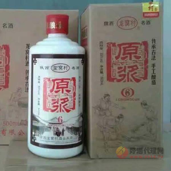 500ml龙窝六年陈原浆白酒