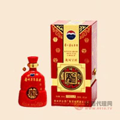大连市九鼎酒业--喜结良缘酒红瓶
