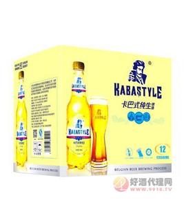 卡巴式纯生啤酒8°P-500ml箱装