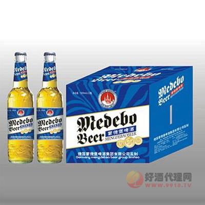 蒙德堡啤酒500ml时尚啤酒瓶装(蓝箱）