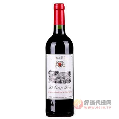 法国奥瑞安格兰干红葡萄酒750ml