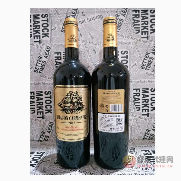 龙船佳美娜干型葡萄酒2015（金）750ml