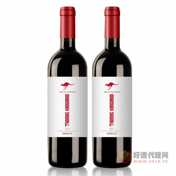 托马斯袋鼠干红葡萄酒2017（白）750ml