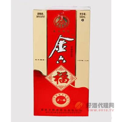 盛世腾达38度四星金六福500ml