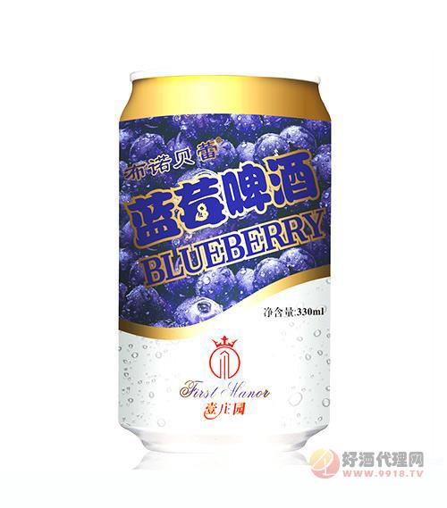 布诺贝蕾蓝莓啤酒300ml