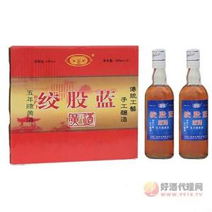 绞股蓝五年陈500ml12度瓶装黄酒