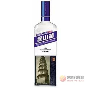 品藏绵山湖精品瓶装白酒