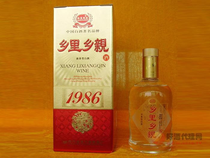 1986乡里乡亲白酒-500ml