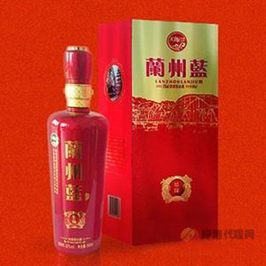 52度500ml兰州蓝红色情缘酒
