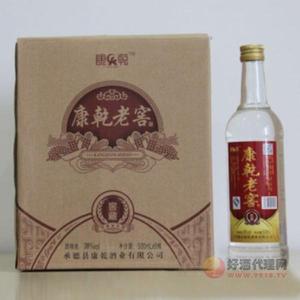 38度500ml康乾老窖瓶装白酒