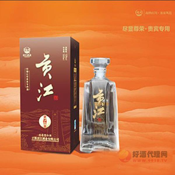 500ml贡江珍藏大曲瓶装白酒