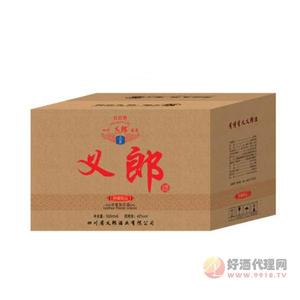 42度义郎浓香白酒 500ml箱装