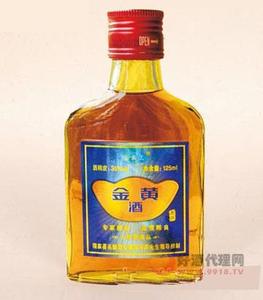郑州金黄工酒业金黄酒35度125ml