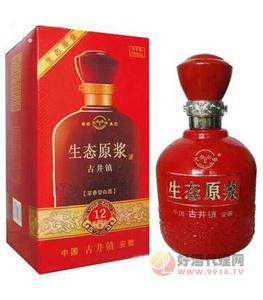 生态原浆酒12年红瓶500ml