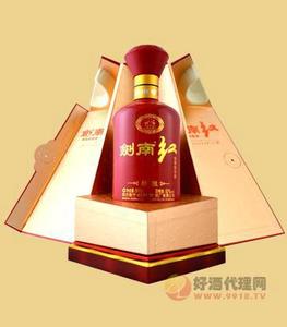 剑南红精酿酒500ml