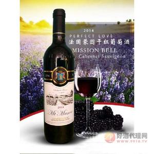 2014法国蒙图干红葡萄酒750ml