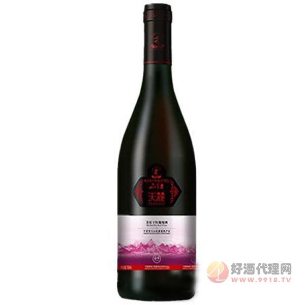 天麓美乐干红葡萄酒12.5度750ml