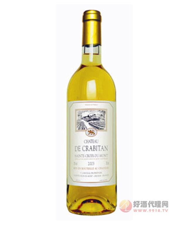 AOC凯比特城堡甜白葡萄酒750ml