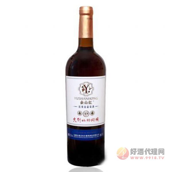 余山紅優級山葡萄酒750ml