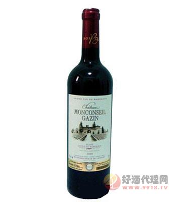 蒙卡赞酒庄红葡萄酒750ml