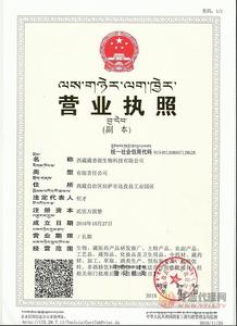 营业执照