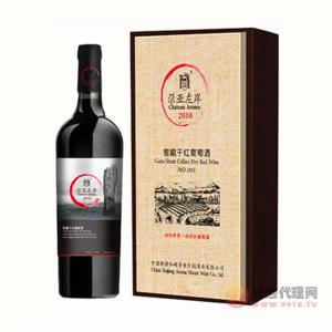 尕亚左岸窖藏干红葡萄酒14度750ml