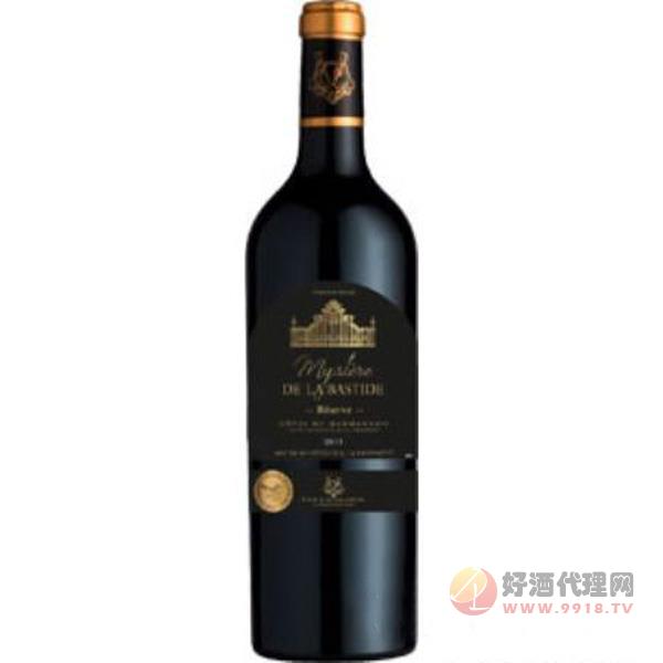 拉巴斯蒂珍藏干红葡萄酒14度750ml