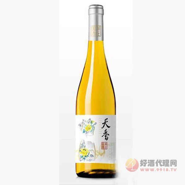 2015年国菲天香半甜白葡萄酒750ml