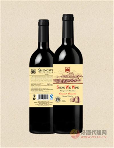 升威干红葡萄酒英国版750ml