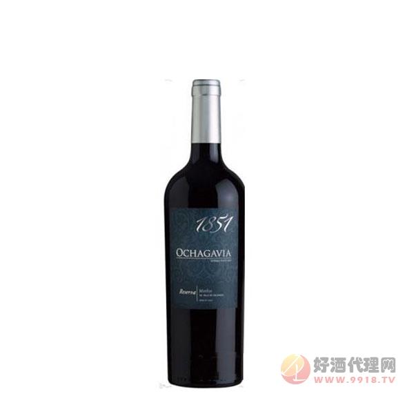 1851珍藏梅洛红葡萄酒-2010