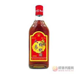湛江市万宝酒业人参枸杞酒450ml 33%vol