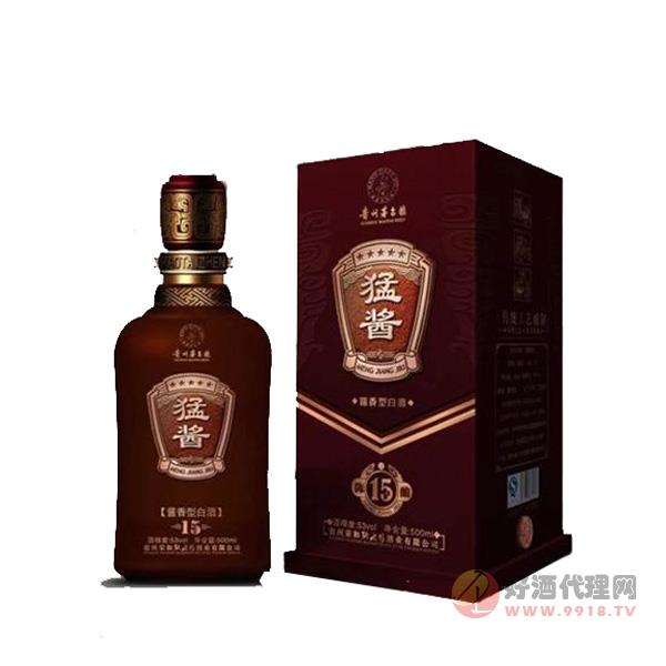 贵州茅台镇猛酱酒15年陈酿53%vol500ml酱香型