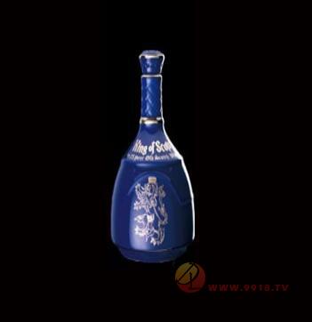 苏格兰王威士忌25年靛蓝瓶装