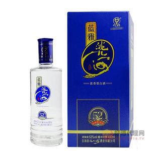 52度洮儿河酒业蓝雅480ml